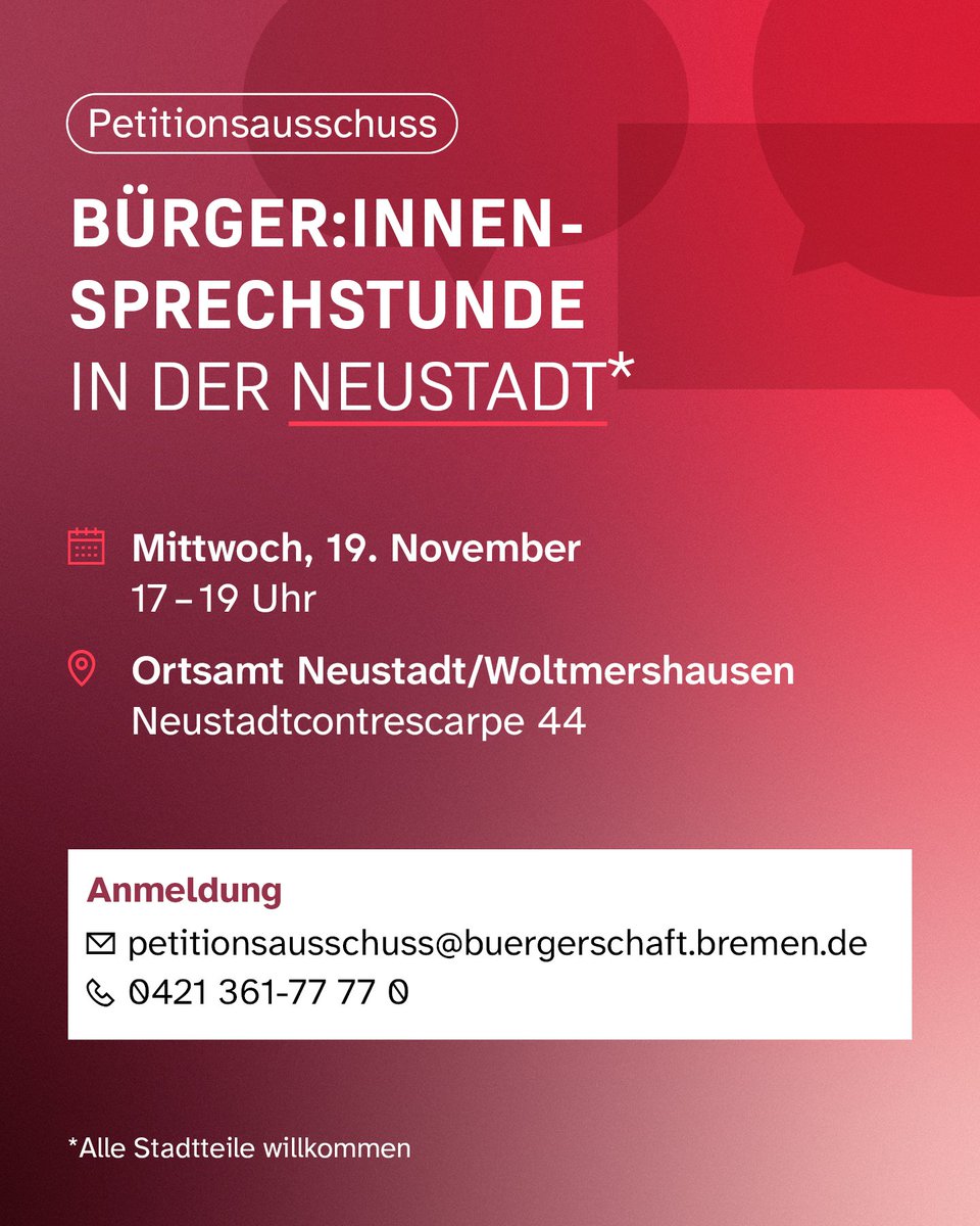 Bremische Bürgerschaft tweet media