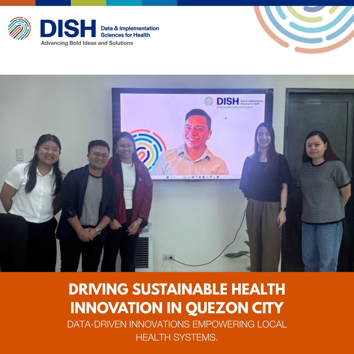 dishPH's tweet image. 🚀 Driving sustainable health innovation in Quezon City!

ICH-DISH met with QCHD and DOST-NCR to explore data-driven, equitable solutions for stronger local health systems — aligned with the Smart &amp;amp; Sustainable Communities Program.

#SmartSustainableCommunities #DOST #ICH #QCHD