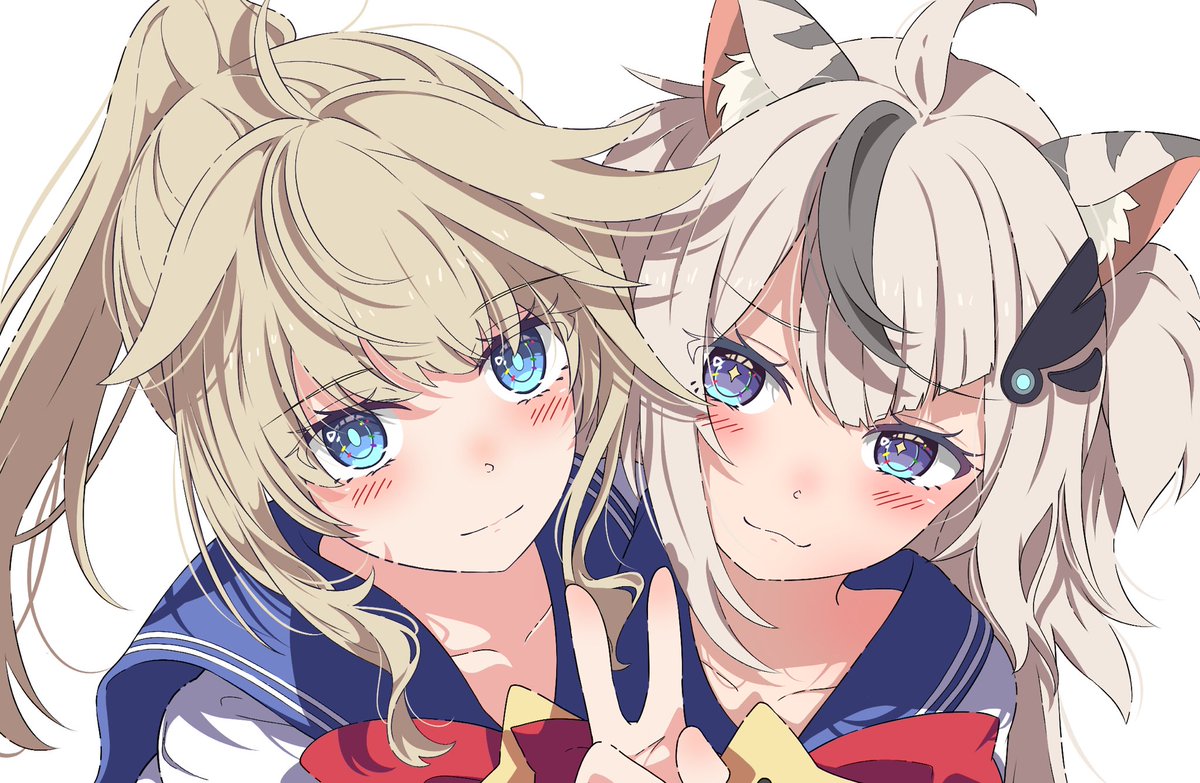 setsugetsukauma's tweet photo. ベータとにゃんちゃん https://t.co/lzNTF3z6wL