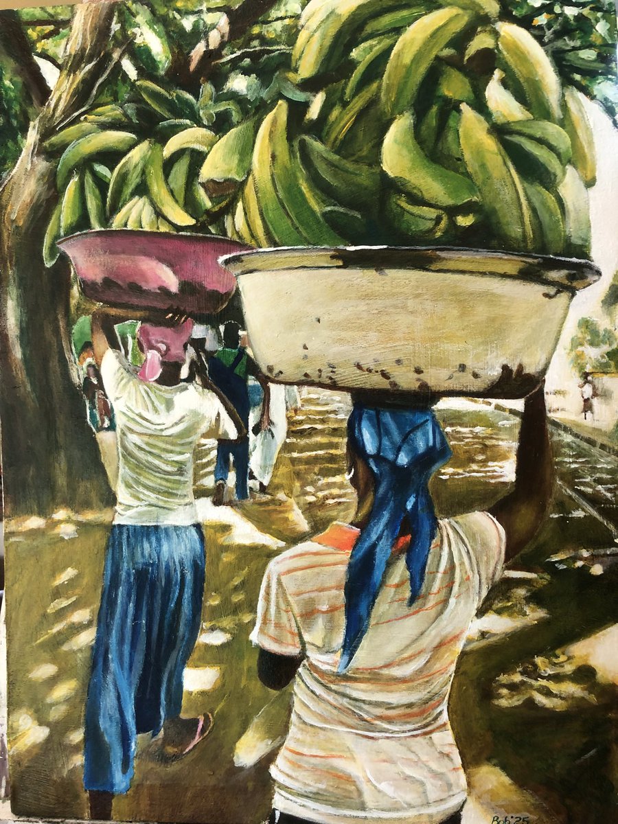 The Daily Bob#61.

#art #artist #painting  #acrylicpaint #canvas #brush #reality #dalilylife #painter #artistry #artistic #talent #passion #selfthaught #artistsplatform #selfpromotion #people #nature #followformore #newposteveryday #love #artafrica #painting #artafrica