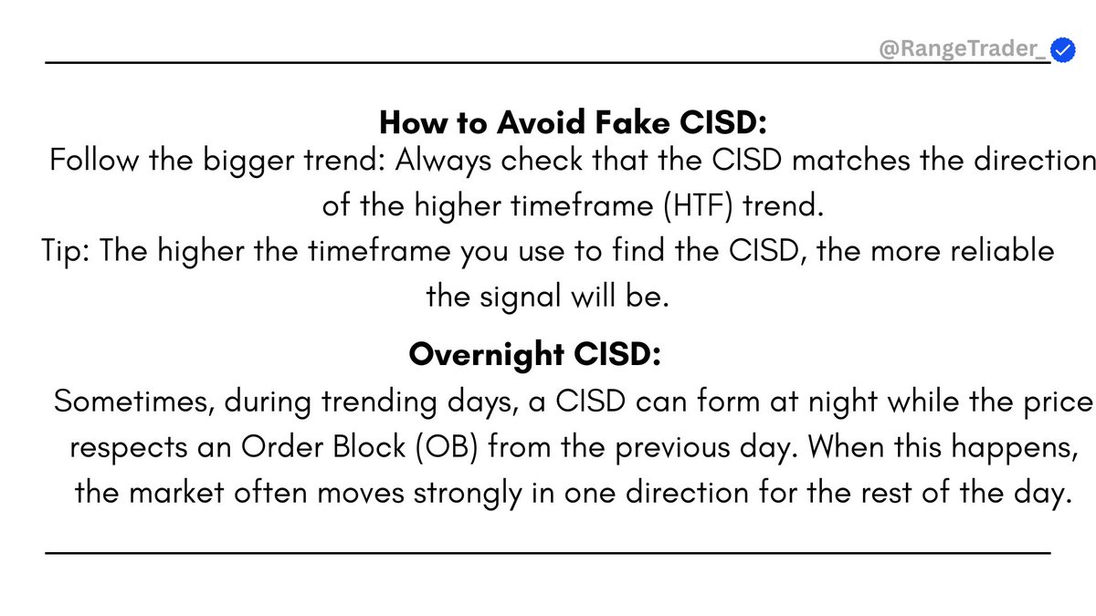 RangeTrader_'s tweet photo. CISD framework 101 

Study ✍️ https://t.co/eiwRuUkavt