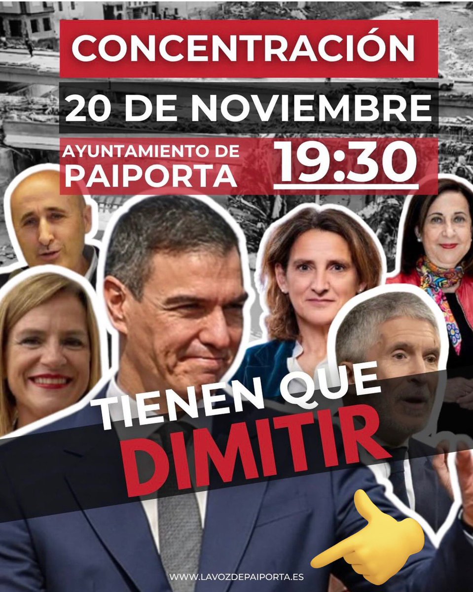 josevico4's tweet photo. Os cuento esto:

Muchos habéis visto por aquí, que hay una concentración el día 20N en Paiporta.
Nos cuentan que está convocada por familias de la Dana.
¿Es cierto esto?

Pues no, está convocada por una plataforma llamada, la voz de Paiporta, cuyo dominio web está a nombre de, tachán, el concejal de Vox en Paiporta, Daniel Furió.

Que fuera el día 20N ya nos daba una pista, pero gracias al trabajo de @Kililongo sabemos la verdad.
No está convocada por las familias.

Lo dejo como información por si lo veis por aquí darle en todos los morros.
Otra muestra de su desesperación.