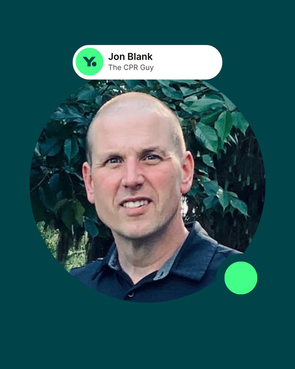 What started as a side hustle grew into a thriving CPR training business in Virginia 💚

After 26 years as a fire captain, Jon now teaches lifesaving skills &amp; uses YCBM to spend less time managing calendars &amp; more time doing what he loves 💪

Learn more: eu1.hubs.ly/H0pwSRY0