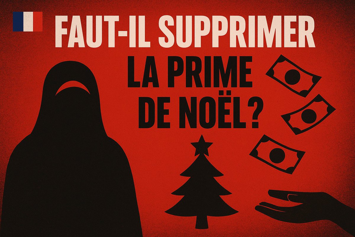 🚨 🇫🇷 Faut-il SUPPRIMER la PRIME DE NOËL aux MUSULMANS ?

🅰️. OUI
🅱️. NON