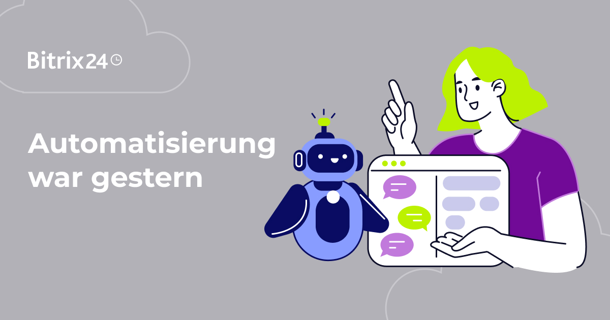 Bitrix24De's tweet image. 🇩🇪 Automatisierung war gestern.
Heute reden wir über #Hyperautomatisierung.
Deutschland steht an einem Wendepunkt:
Es reicht nicht mehr, Aufgaben zu automatisieren –
wir müssen ganze Abläufe neu denken.

👉 Die große Frage: Wie behalten wir dabei die Menschlichkeit?