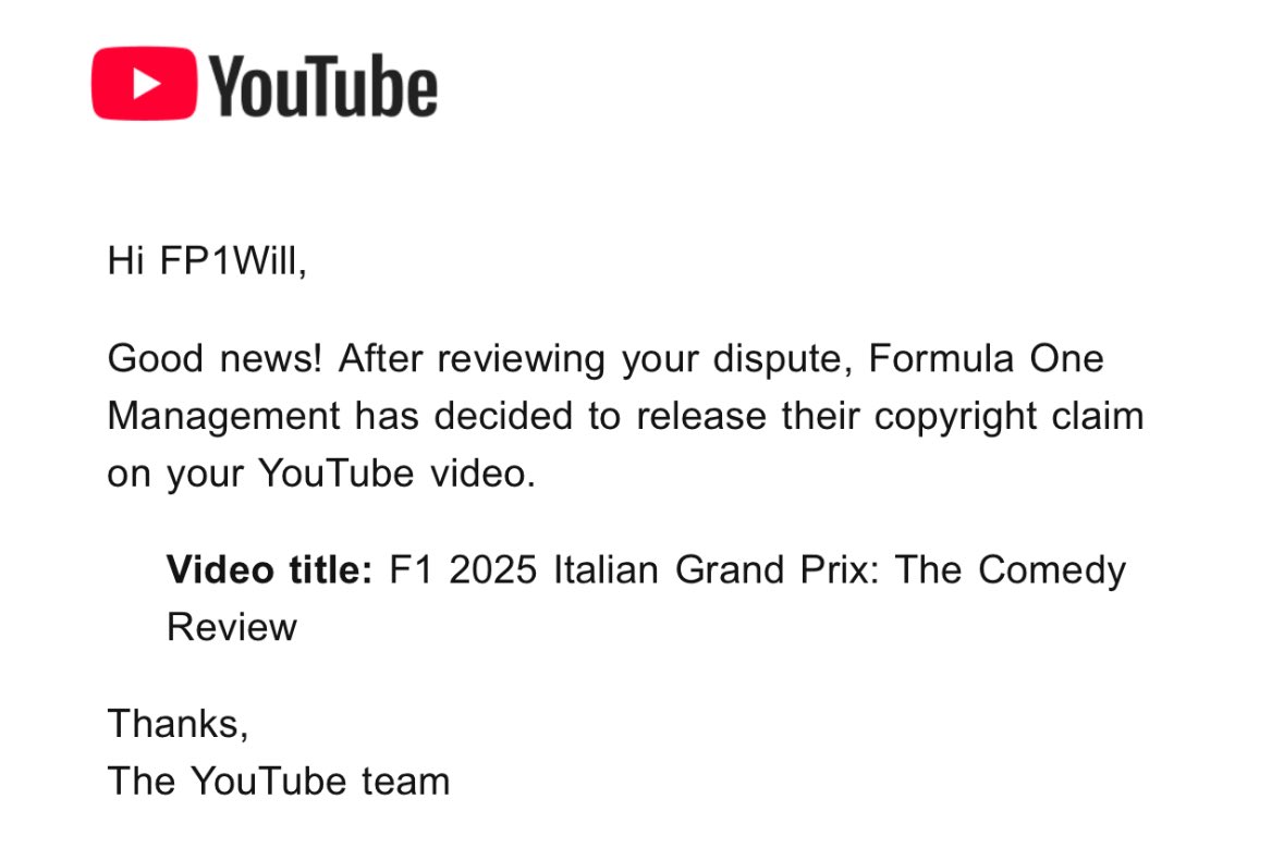 And now all 15 videos are back up! LFG! 

If any content creators have found similar issues with FOM, please DM me. Might have finally cracked this