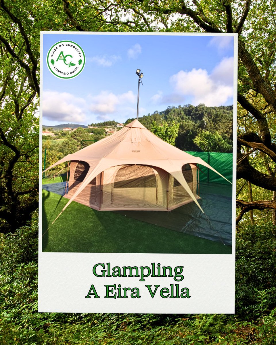 AldeaCunqueiro's tweet image. 🏕️ En el Glamping A Eira Vella de Aldea do Cunqueiro, la naturaleza se convierte en aula 🌳
⁣
Piscina, zonas ajardinadas y actividades al aire libre: el plan perfecto para excursiones escolares y convivencias inolvidables 💚
⁣
#Glamping #ExcursionesEscolares #Galicia