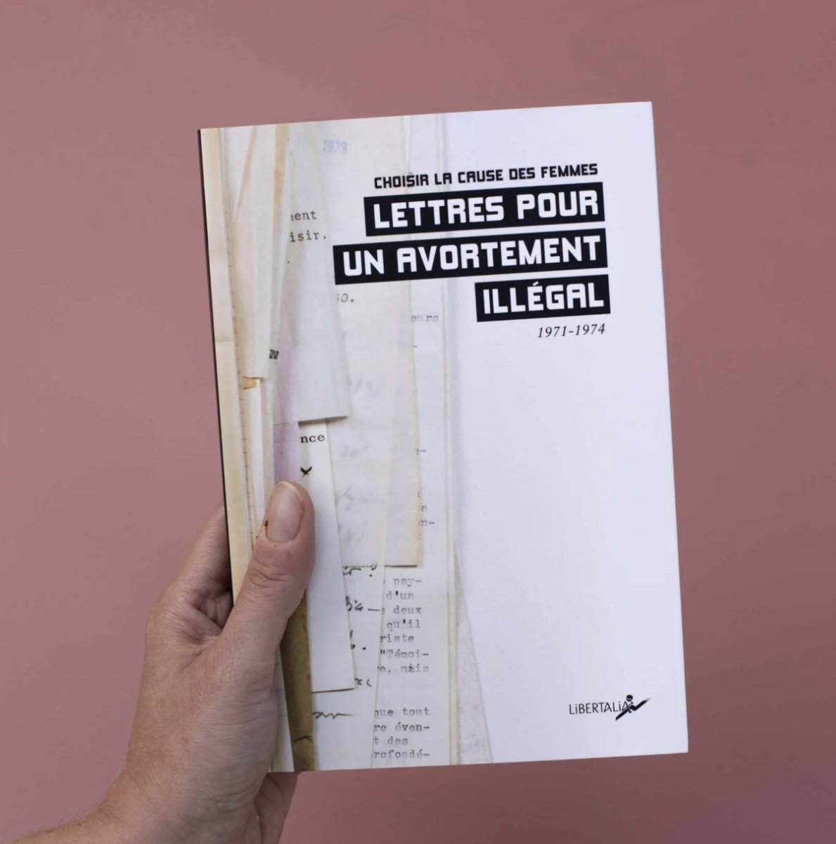 Petit rappel: 

Ce jeudi, à 19h, à la Maison des Métallos (94 rue Jean-Pierre Timbaud, Paris 11), présentation et lectures (par des comédiennes) de l'ouvrage Lettres pour un avortement illégal.

editionslibertalia.com/catalogue/hors…