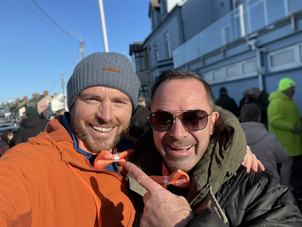 What a morning in skerries for the dickydip - A great cause in men’s cancer for the matter hospital well done to everyone involved 💙 <a href="/radionova100/">Radio Nova 100</a>