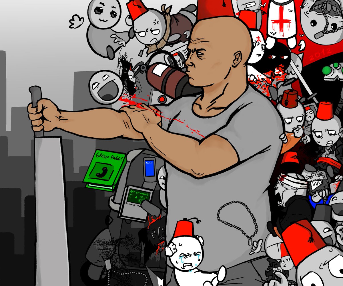 NOBODY_LSD's tweet image. #madnesscombat 
#madnesscombatfanart