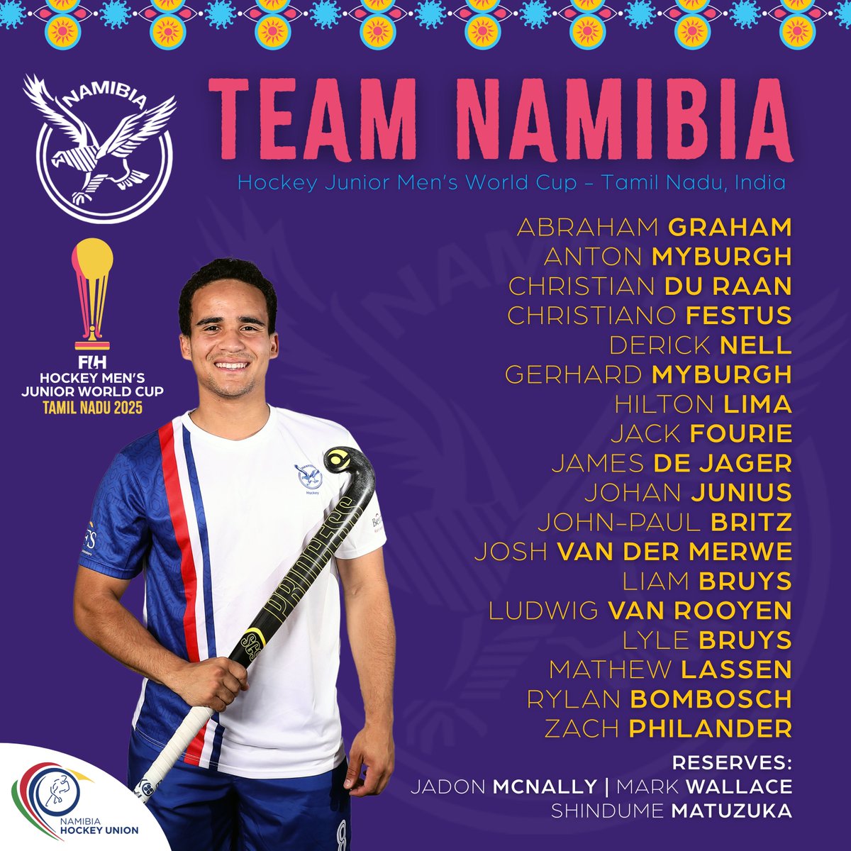 Namibia Hockey Union tweet media