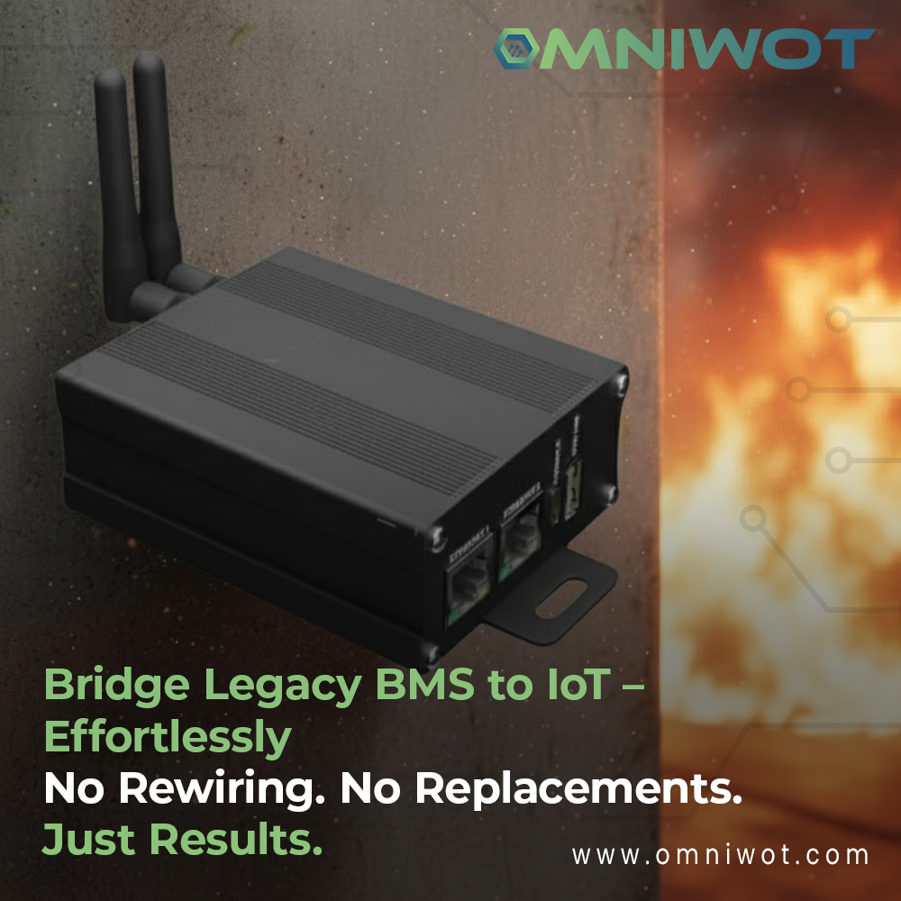 Omniwot's tweet image. Reimagine Your BMS — Without Rewiring a Single Cable 
No replacements. No disruption. Just instant insights

👉 Learn more: omniwot.com

#SmartBuilding #BMS #IoTIntegration #OmniWOT #BuildingAutomation #FacilityManagement #RetrofitIoT #SmartInfrastructure #IoTPlatform
