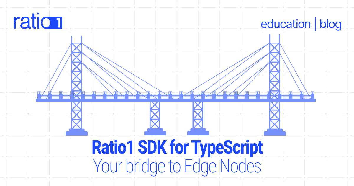 TypeScript devs, Ratio1 just opened the edge for you.
With ratio1/edge-sdk-ts + ratio1/cstore-auth-ts, you can build decentralized apps, auth, and storage flows in days - all in JS.

Decentralized infra, now in your comfort zone.
Read more 👇