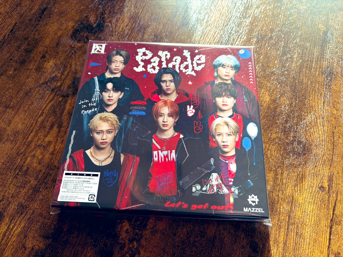 ParadeのMUZEUM版届いた☺️ﾊﾋﾟ もう買えんやろ？って決めつけてたけど