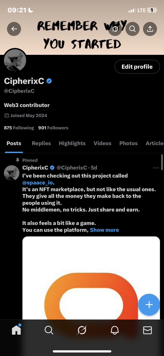 CipherixC's tweet image. celebrate each progress cause each one counts.🫡 congrats to me on 900 amazing followers🔥🥳 

we keep pushing ✅✅✅
