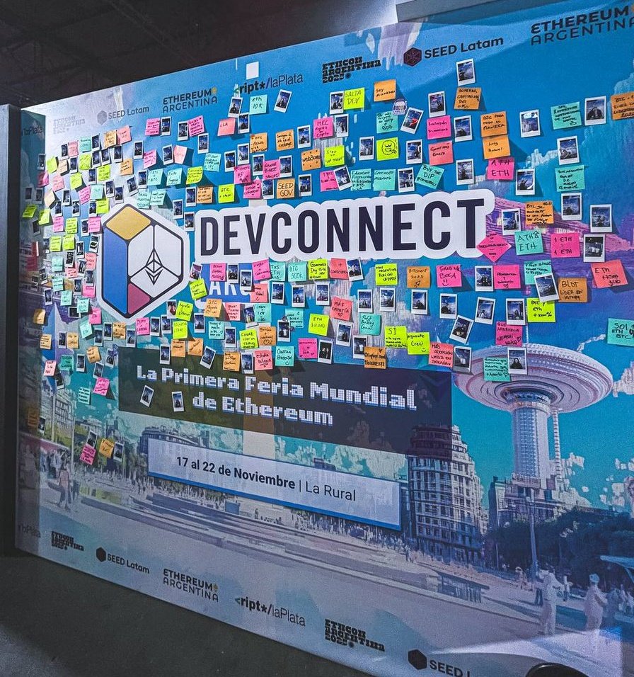 Blesilyns's tweet image. 🚀 DevConnect is where the best Web3 builders are right now!

Meet @VaraNetwork live at #DevConnect and see how Rust + WASM + payless transactions make dev life smooth.

Go connect, and explore what’s possible with Vara🔥#BuildOnVara! 🚀
#VaraMeetsDevConnect