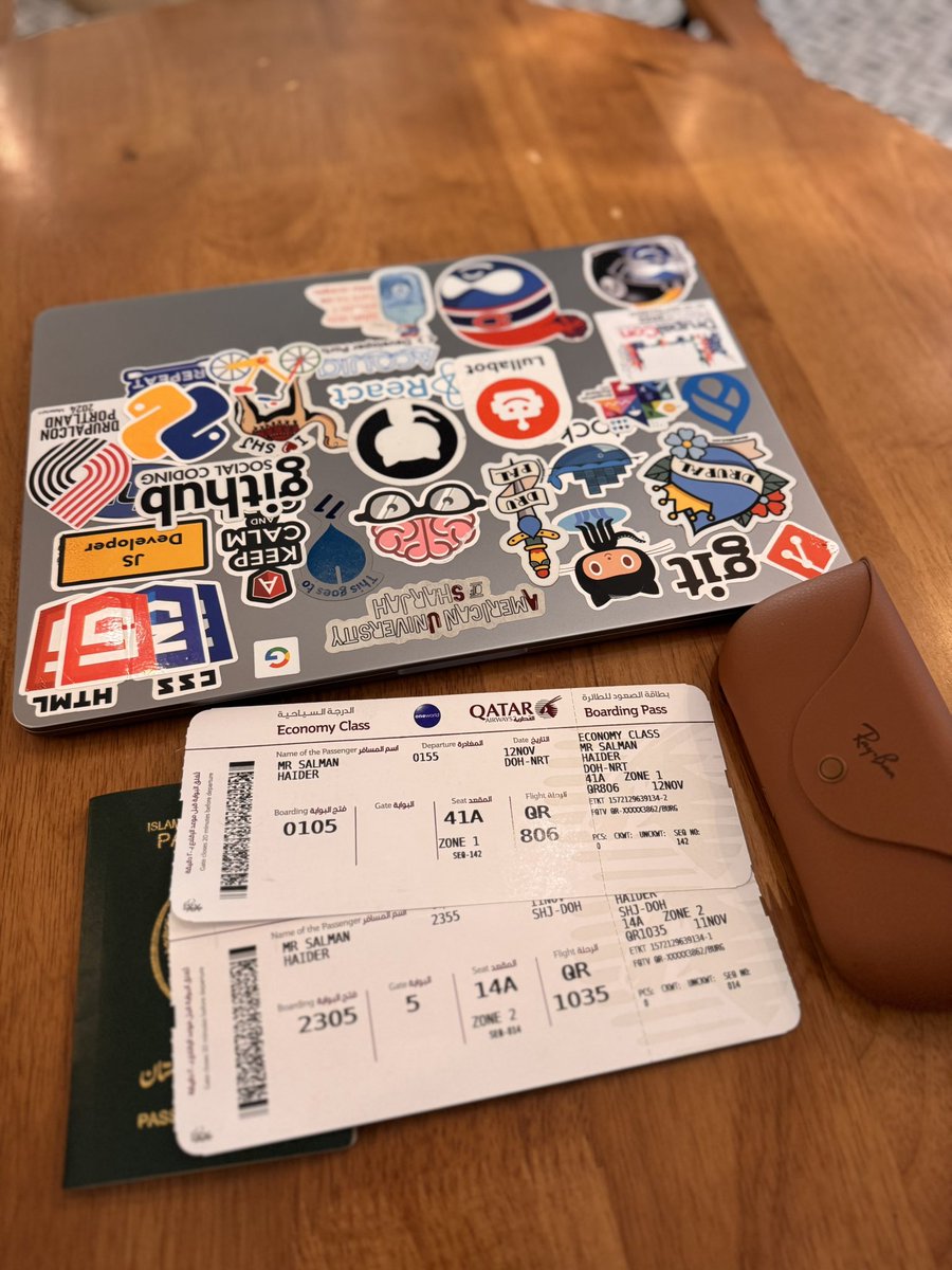 isalmanhaider's tweet image. ✈️ Enroute Tokyo, yet another 10+ hour flight, all for the love of Drupal and the amazing community behind it.

#DrupalConNara #DrupalCommunity #Japa