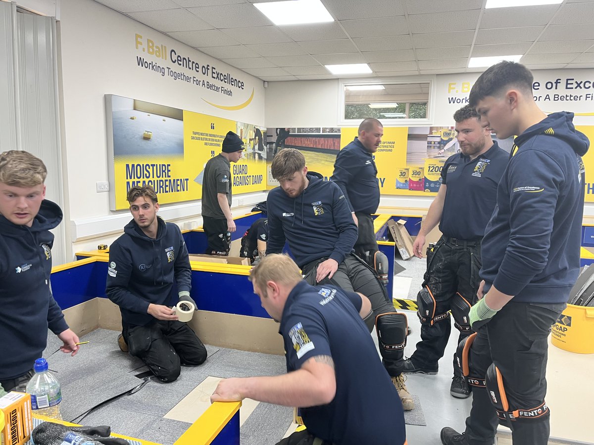 We visit <a href="/FBallUK/">F. Ball and Co. Ltd.</a> Centre of Excellence to learn more about its new apprenticeship programme, Floorsight, developed with industry partners to train the next generation of skilled flooring professionals:
tinyurl.com/5du643dn #apprenticeships #training #flooring