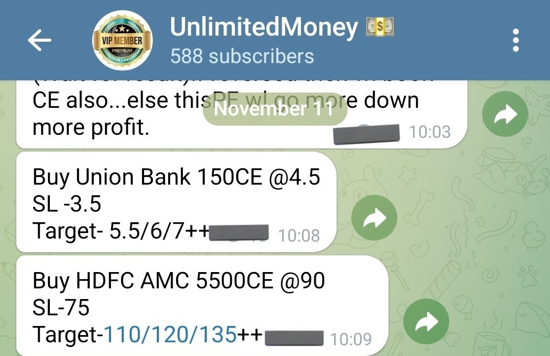 AlMakhtoum_1's tweet image. Another target hit 🎯🔥😎

#UnionBank 150CE 
From 4.5 to 7.40(All Target Hit)

#HDFCAMC 5500CE
From 90 to 124 ++(Second Target hit)

Enjoy profit ❤️😎

#Trump #INDUSINDBK #SBIN #BSE #FIIS #TCS