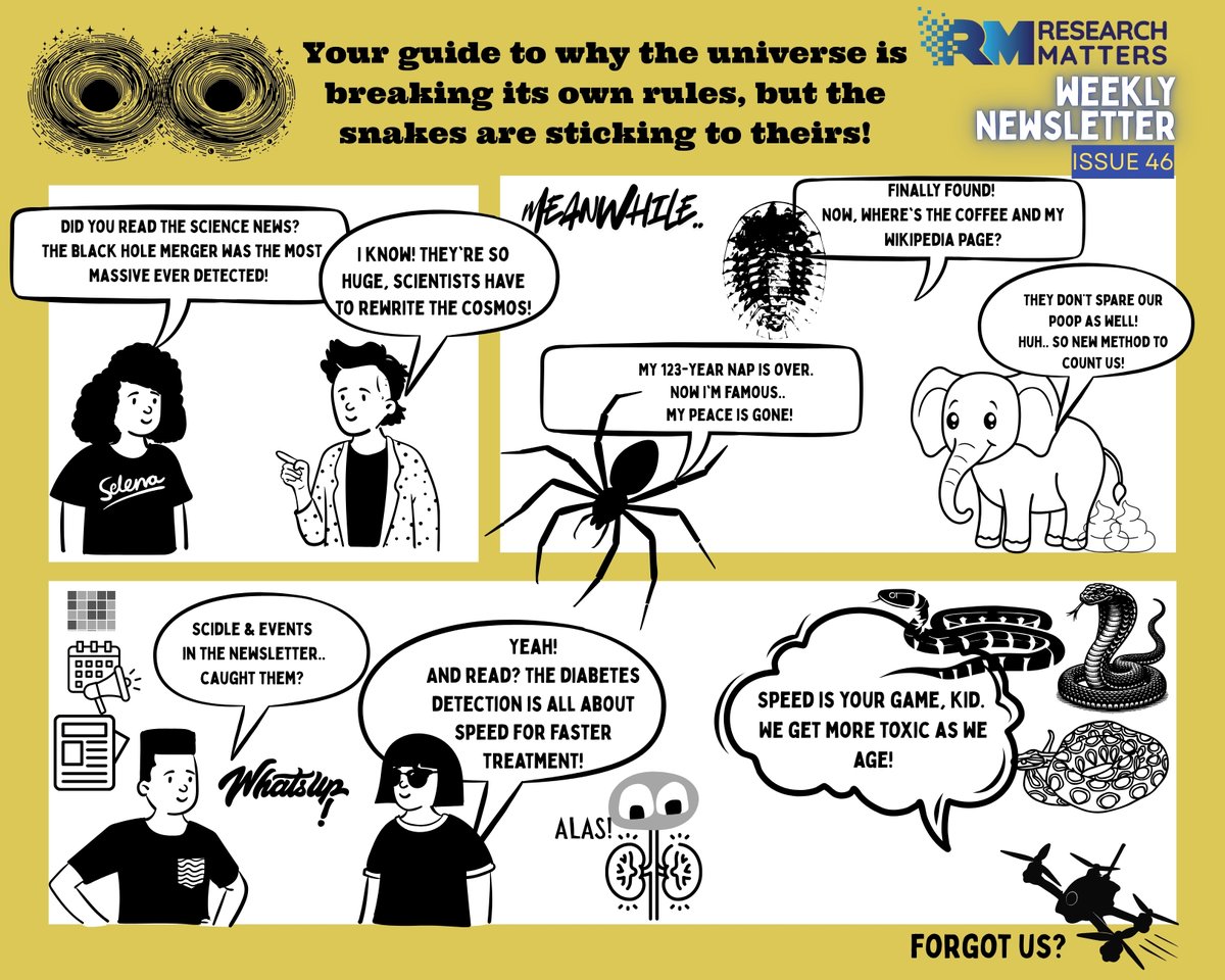 SciResMatters's tweet image. 𝗧𝗵𝗲 𝗼𝗻𝗹𝘆 𝗽𝗹𝗮𝗰𝗲 𝘆𝗼𝘂&apos;𝗹𝗹 𝗳𝗶𝗻𝗱 𝗯𝗹𝗮𝗰𝗸 𝗵𝗼𝗹𝗲 𝗺𝗲𝗿𝗴𝗲𝗿𝘀 𝗮𝗻𝗱 𝗵𝗶𝗴𝗵-𝘁𝗲𝗰𝗵 𝗲𝗹𝗲𝗽𝗵𝗮𝗻𝘁 𝘀𝗰𝗮𝘁 𝗶𝗻 𝘁𝗵𝗲 𝘀𝗮𝗺𝗲 𝗵𝗲𝗮𝗱𝗹𝗶𝗻𝗲. 
𝗥𝗲𝗮𝗱 𝗜𝘀𝘀𝘂𝗲 𝟰𝟲 
researchmatters.substack.com/p/diabetes-blo… 𝗻𝗼𝘄!
#scicomm #science #newsletter 

@anaturalist…