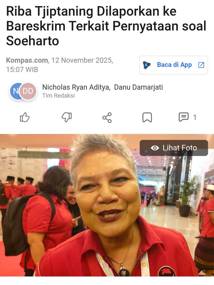 Contoh representasi jiwa seorang Pahlawan

Yang mengkritik, harus dipenjara. Pahlawan kok baperan...cemenn...!