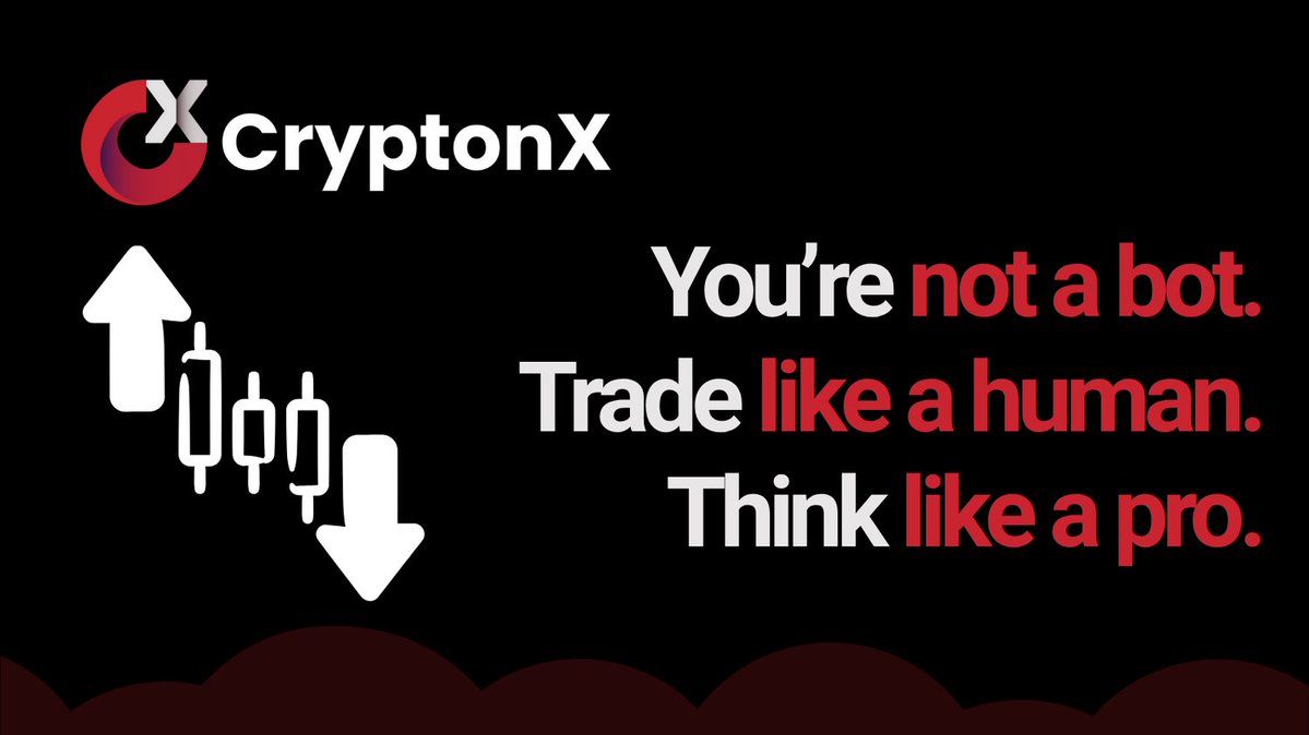 CryptonXtrade's tweet image. Emotions are human — but decisions can be smarter. CryptonX helps you act with logic, not panic. #Crypto #TradingPlatform