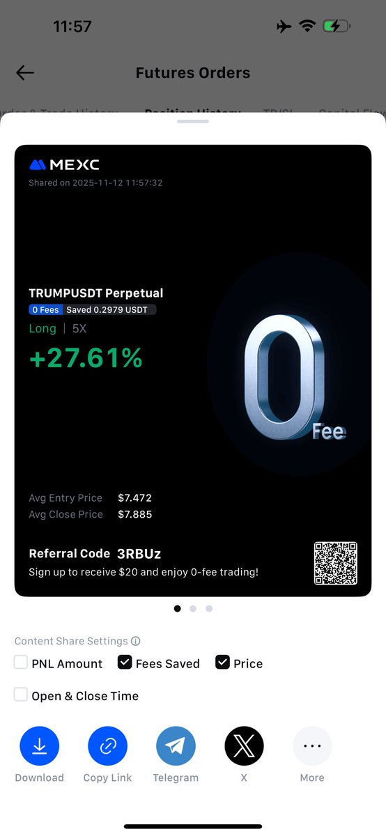 I share my this week trade