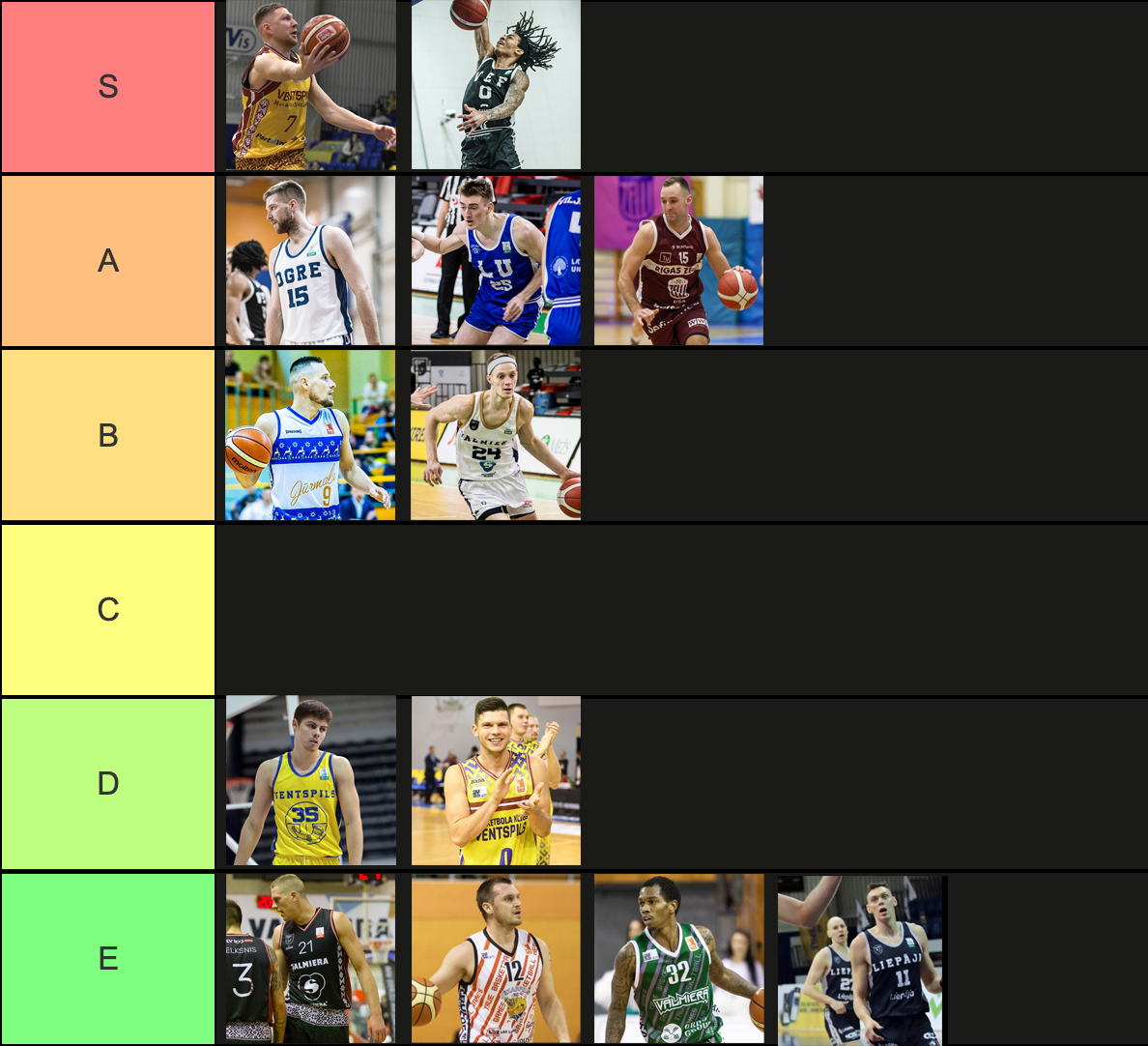 Šodien <a href="/vgvia_basket/">VALMIERA GLASS VIA BASKETBOLS</a> un <a href="/bkventspils/">BK “Ventspils”</a> spēle ar patriotu nedēļas formām. Šeit mans tīrlists no iepriekšējiem gadījumiem kad izveidotas īpašās formas. Dažas ir bijuši 💎, citas ļoti īpašas neizskatījās ✂️.
Ir vēl kāda reize, ko neatcerējos? Vai kādai no formām būtu jābūt citā vietā?