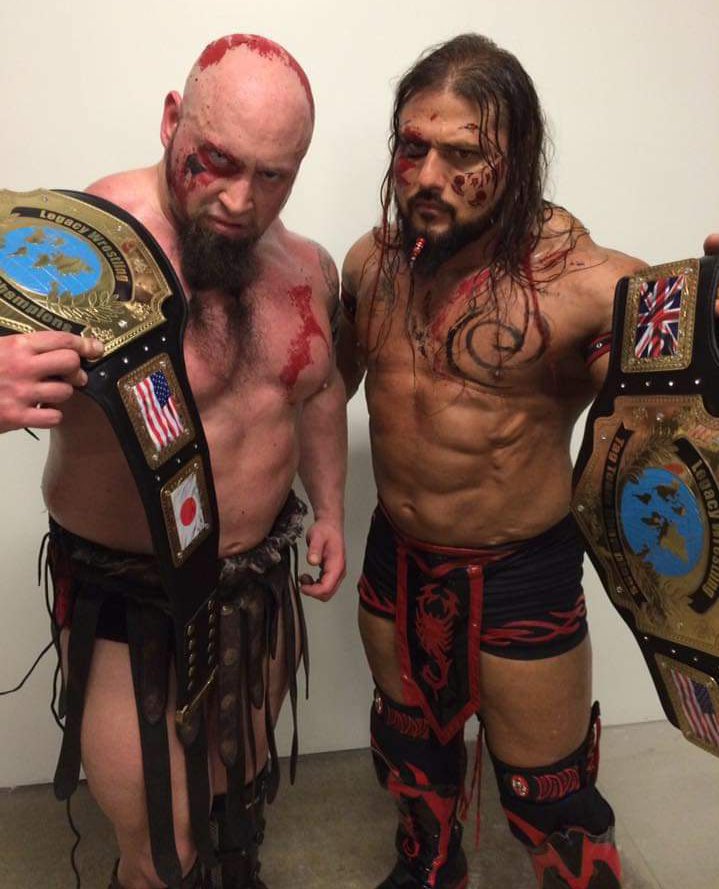 Chupacabra_01's tweet photo. 🎂Happy Birthday to Greywolf Raventhorne! @TLW_Greywolf #GreywolfRaventhorne #ScourgeOfMortals #Tyrant #AveTyrannus #CampLeapfrog #TheLoneWarrior #BloodboundWarriors #WWE #NXT #ECW #NWA #WCW #TNA #ROH #AEW #MLW #LuchaLibreAAA #CMLL #NJPW #ProWrestlingNoah #AJPW https://t.co/g1thQuv8L4