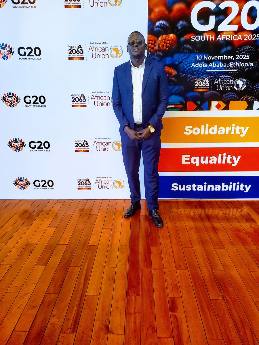 NoelJohnKenyi2's tweet image. Africa is leading the charge for global financial reform at #G20SouthAfrica

A powerful platform to challenge narratives and align the system with African Union Agenda 2063 and the 2030 Agenda.
#G20SouthAfrica #GlobalReform #AfricaLeading #ALDRI