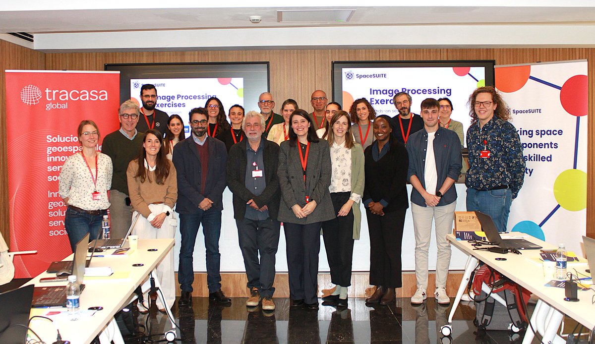 <a href="/tracasa/">Tracasa Global</a> Global and #KU Leuven University organise a #training course in Pamplona for the European #spatial #information sector, as part of the European <a href="/SpaceSUITE_eu/">SpaceSUITE</a> project. More information: goo.su/ib0T