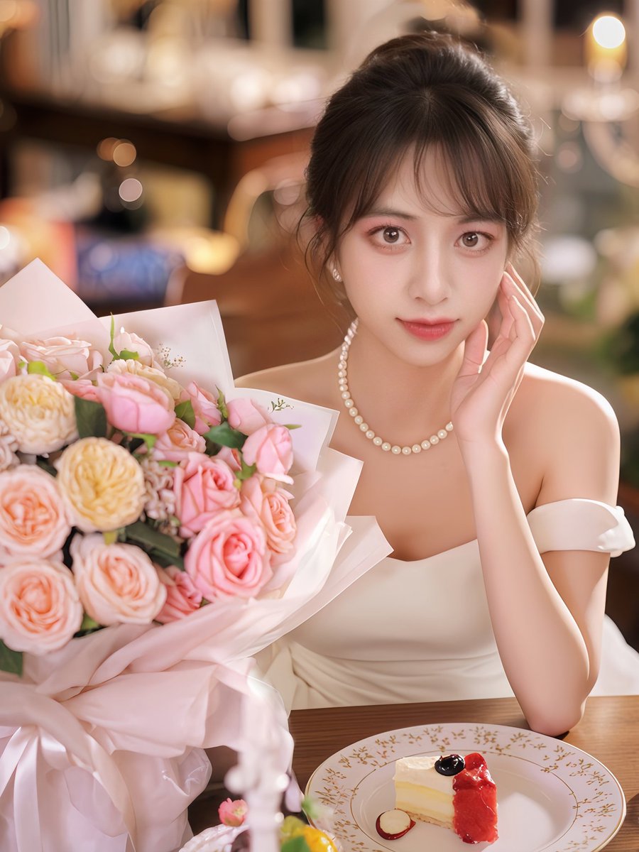 CDdongdongzi's tweet image. ai中的我和真实的我，似乎只少了精修p图😁