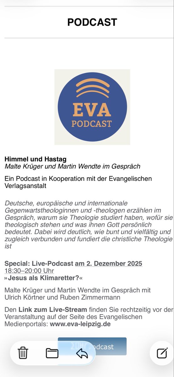Ab sofort sind wir ein EVA-Podcast: wir freuen uns auf die Kooperation!