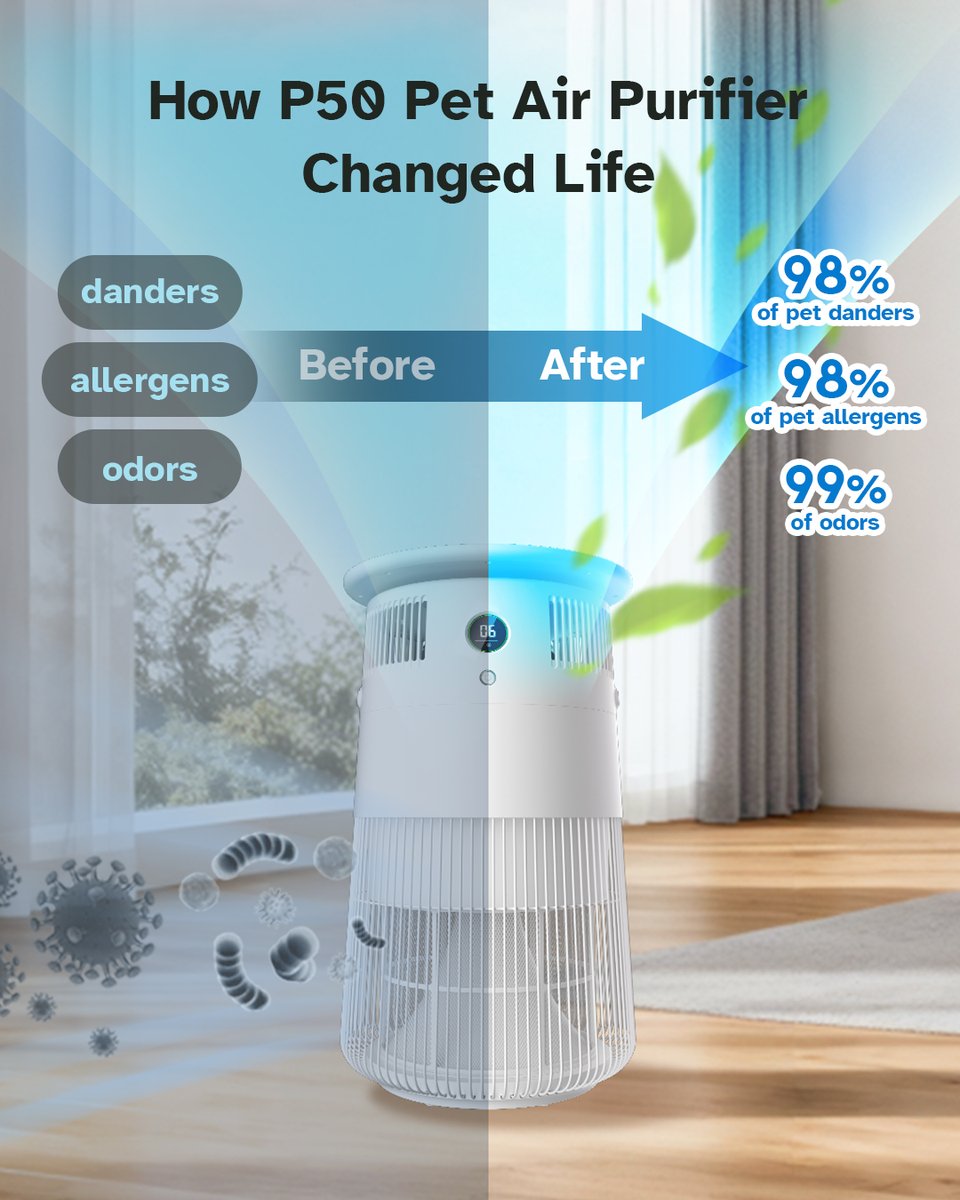 AirdogPro's tweet photo. 1 day to go! 
The wait is almost over — the air purifier that saves you money, reduces allergies, AND keeps your home smelling fresh launches tomorrow! ✨
Now link here P50 early bird discount here ＄349 not ＄499！: https://t.co/jP6x1FAV7G https://t.co/e9QQpGtbB4