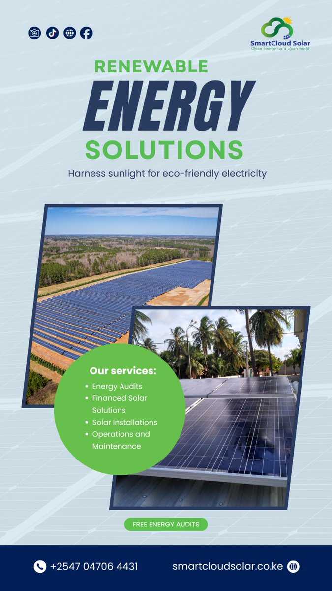 Smartcloud254's tweet image. Turn sunlight into savings with SmartCloud Solar. ☀️🔋