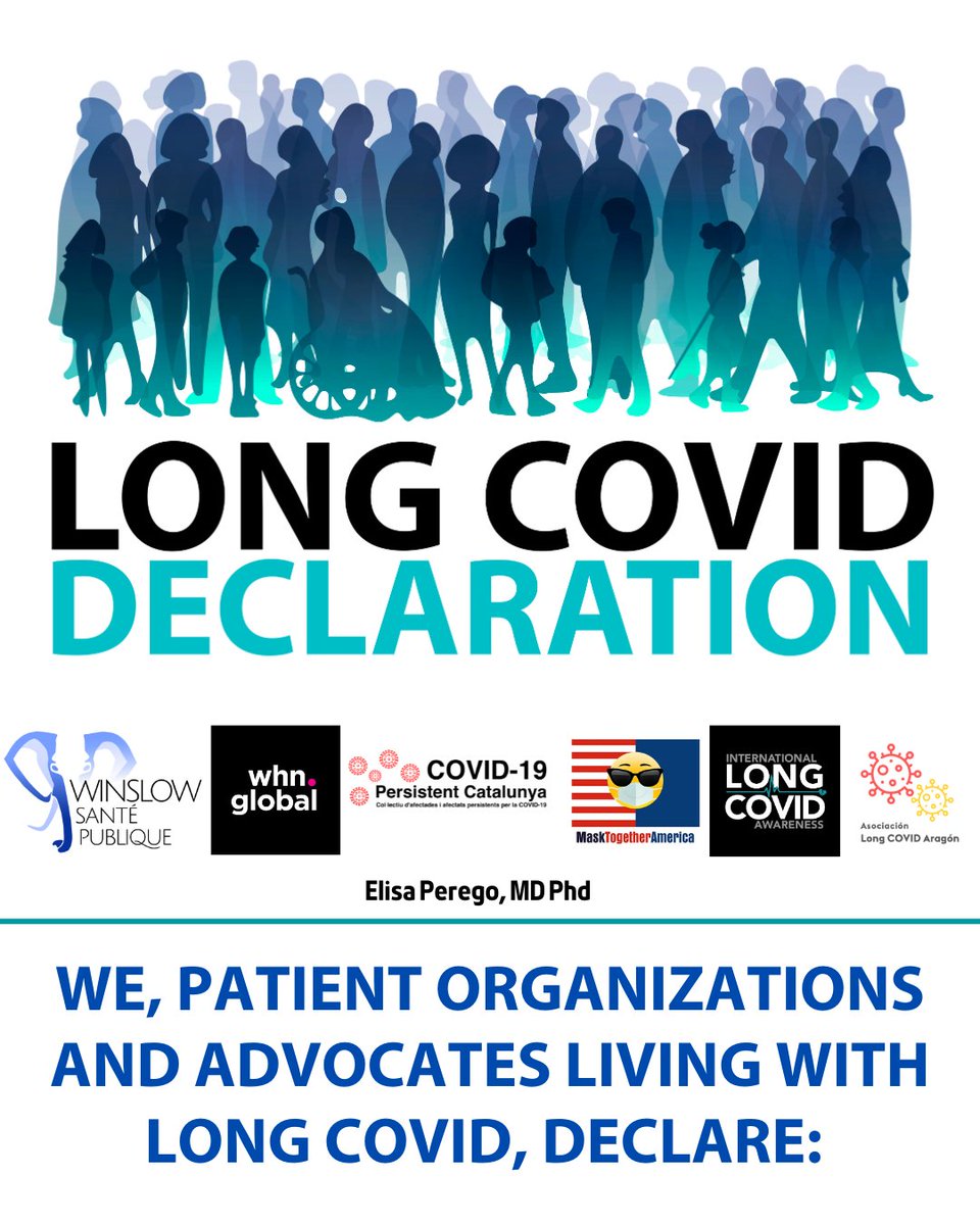 Junto a otras asociaciones y colectivos de todo el mundo Long Covid Euskal Kolektiboa nos hemos adherido a la Declaración Long Covid en la que han participado en la organización y redacción <a href="/longcovidaragon/">Asociación Long COVID Aragón</a>   y   <a href="/COVID19persist1/">COVID19_persistent</a>  

longcovidriseup.eu/lc-declaration/