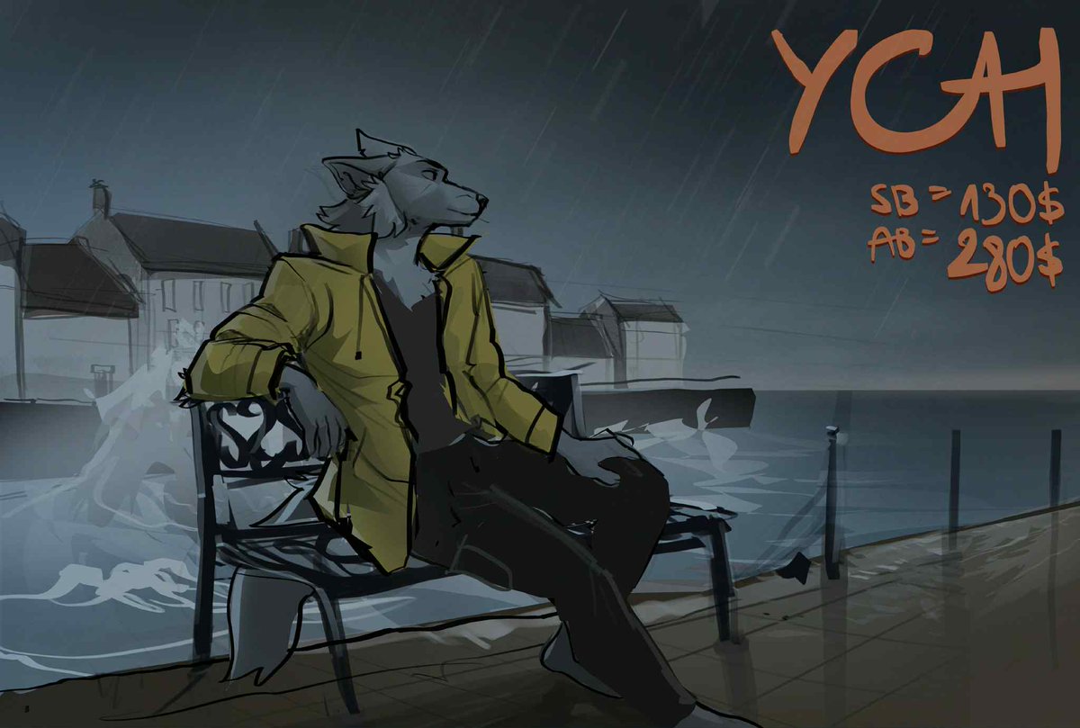 The sea and the storms, shaped me into what I am

A new moody YCH out now!
Bids and info: furaffinity.net/view/62962338/