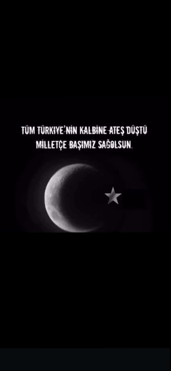 Tüm türkiyenin başı sağolsun 🇹🇷