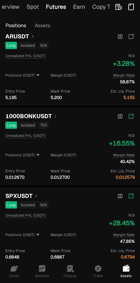 Locall99's tweet photo. As called, market's pulling back – closed shorts for profits, now full-throttle longs on AR (50x) 📈🚀, 1000BONK (75x) 💰, SPX (50x) 🔥, POPCAT (75x) 🎰, PENG (75x) 🐧, ENA (75x) ⚡. Swing flip in bear waters – who's riding the bounce?
#Long #CryptoSwing #Engineeredge https://t.co/LtcSKhiNxI