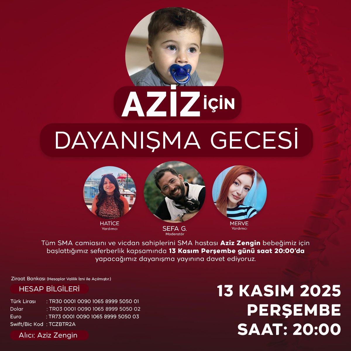 🚨📢SON %3 İÇİN SEFERBERLİK📢🚨

Tüm SMA camiasını ve vicdan sahiplerini SMA hastası AZİZ ZENGİN evladımız için yapacağımız seferberlik ve dayanışma yayınına bekliyoruz.

TARİH: 13.11.2025 PERŞEMBE
SAAT: 20:00

<a href="/sefagedikx/">Sefa Gedik</a>
<a href="/mevocuum/">𝓜𝑒𝓇𝓋𝑒</a>
<a href="/Htc00x/">𝐻𝑎𝑡𝑖𝑐𝑒</a>