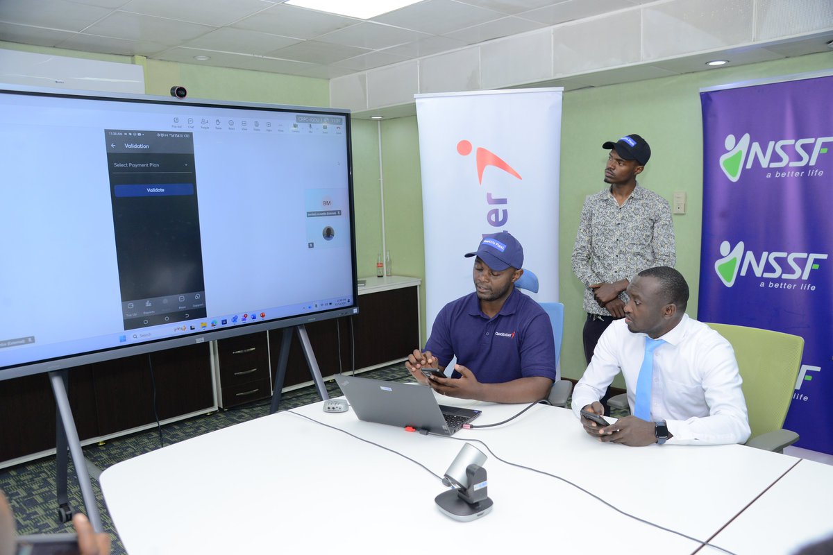 nssfug's tweet image. HAPPENING NOW: The Fund has today announced a strategic partnership with @interswitchug meant to extend social security services to more Ugandans through Digital Financial Agents, with a goal to onboard over 100,000 new voluntary savers onto the Fund’s Smartlife Flexi product via…