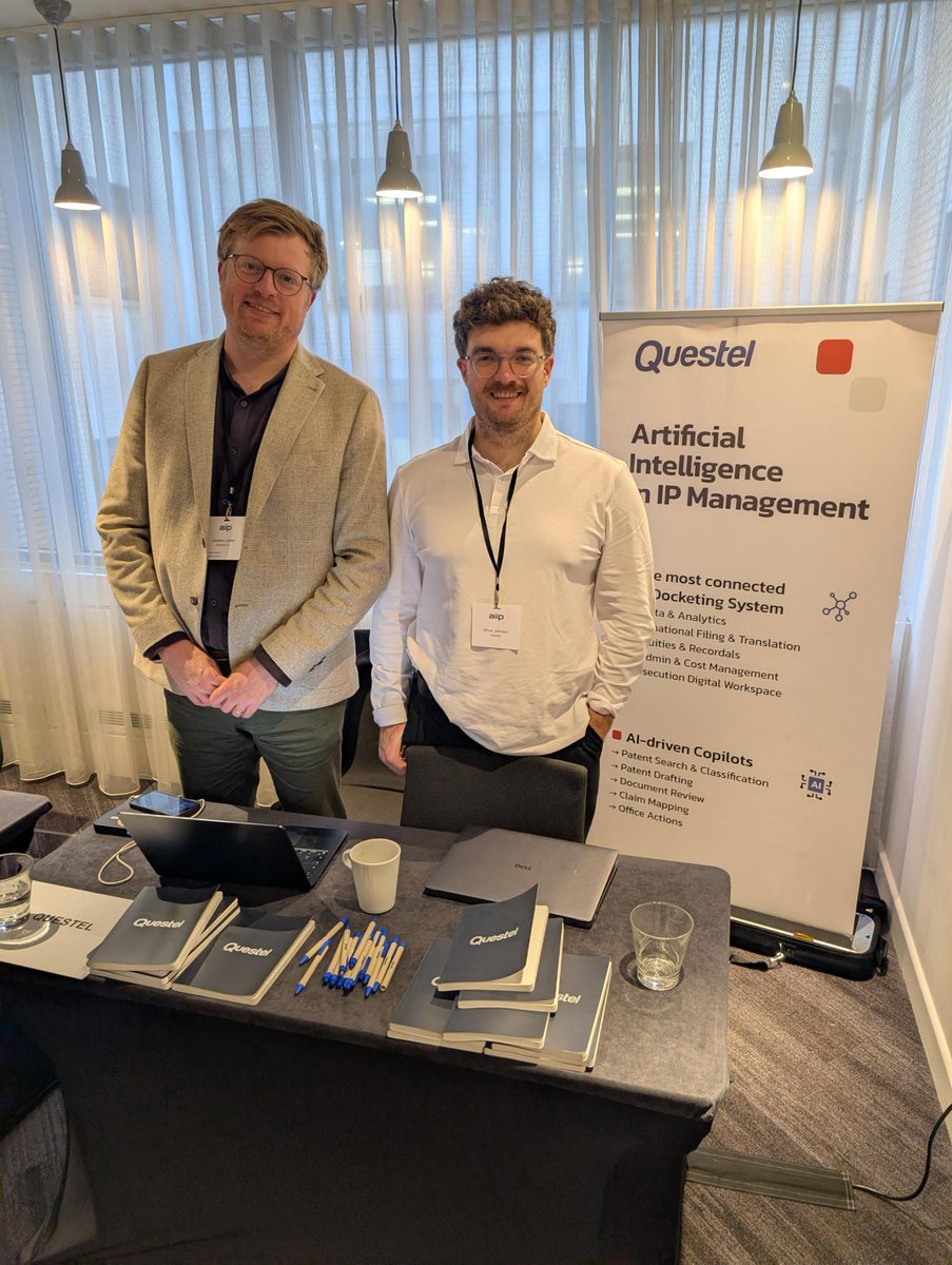 Questel_Group's tweet image. What an inspiring day at the AI &amp;amp; IP Summit Europe 2025 in London!
Our colleagues joined top #IP leaders  to dive into how #artificial intelligence is reshaping the #patent landscape.
From AI-generated #inventions to the future of IP #management in an automated world.