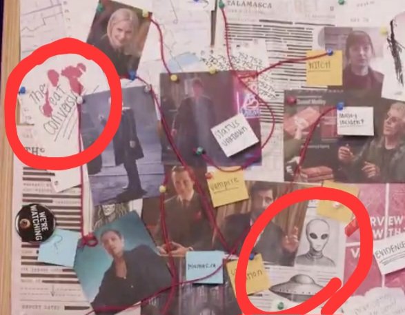 So we ARE dealing w the great conversion. And... Atlantis? 😭