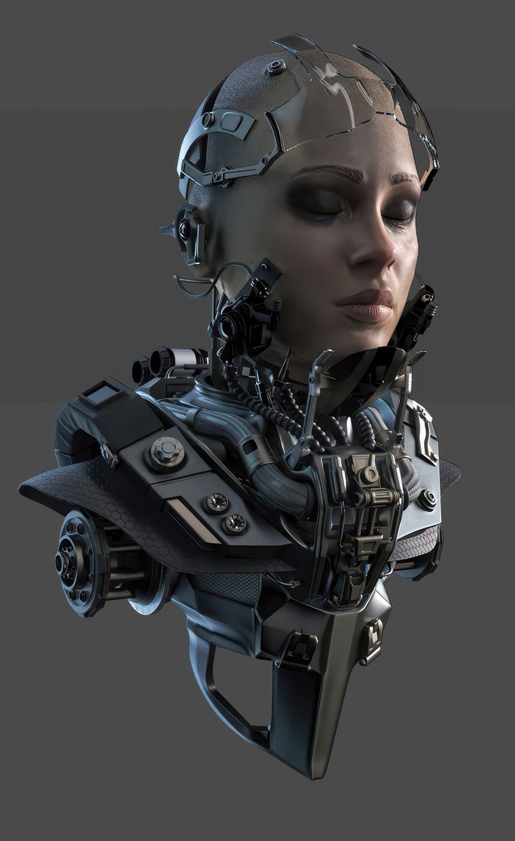 MitsArt3d's tweet image. What&apos;s up, artists? 🧑‍🎨 I&apos;ll share with you #references and #images on the topic of #Robots and #cyborgs Pack №24 #3d #gamedev #3dart #android #modeling #3DModel #high_tech #hard_surface #sci_fi #gameart #zbrush #technology #space #science #mechanism #machinery #cyber #weapon