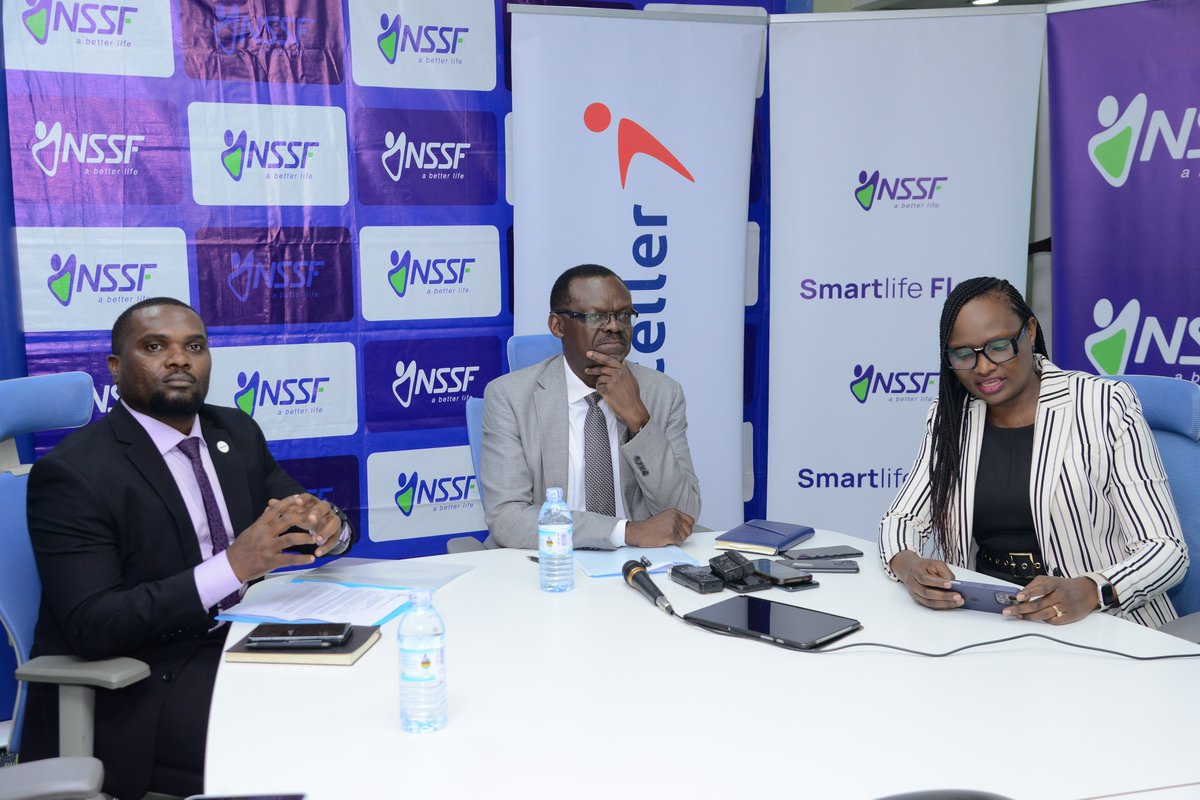 nssfug's tweet image. HAPPENING NOW: The Fund has today announced a strategic partnership with @interswitchug meant to extend social security services to more Ugandans through Digital Financial Agents, with a goal to onboard over 100,000 new voluntary savers onto the Fund’s Smartlife Flexi product via…