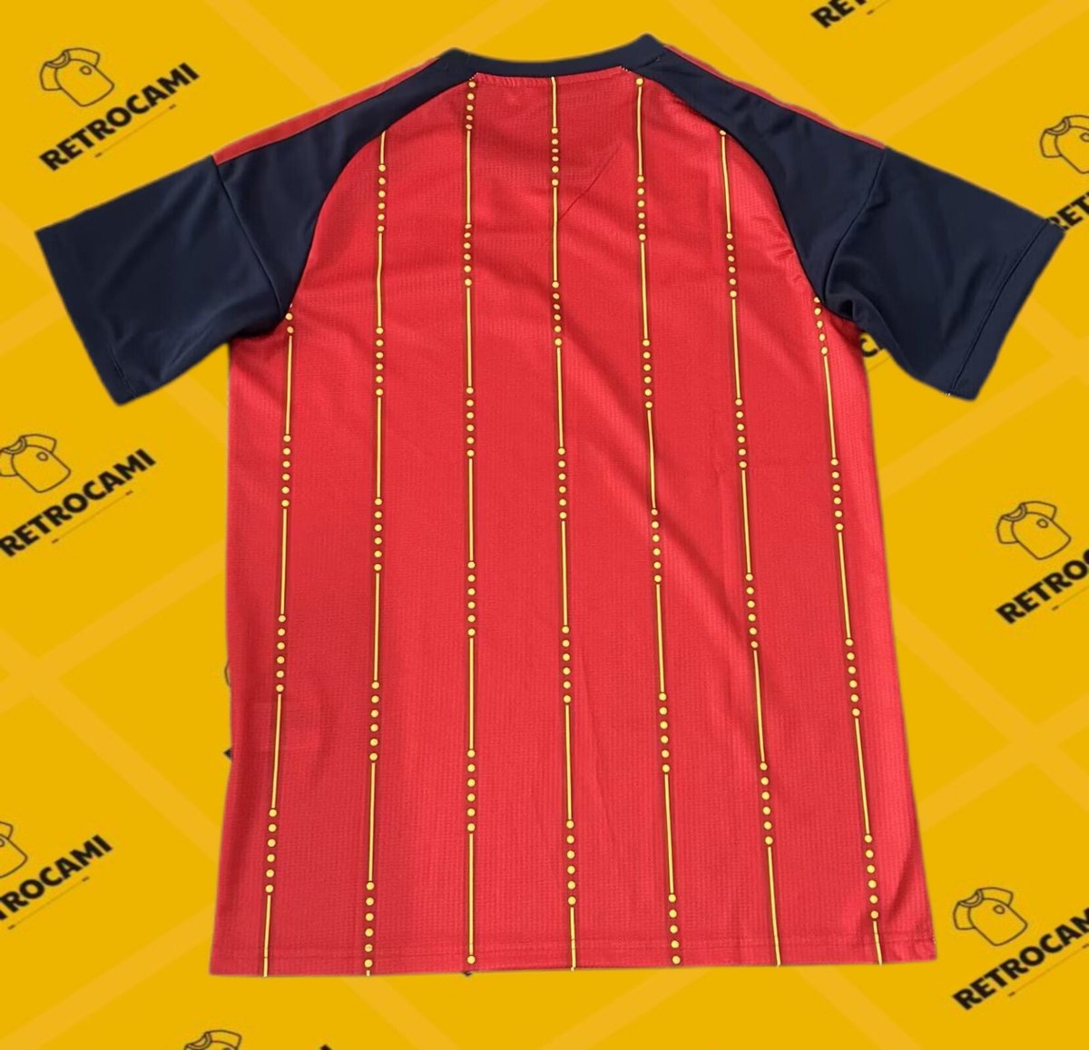 🇪🇸 ¡SORTEO CAMISETA DE ESPAÑA MUNDIAL 2026! 🇪🇸

👉 Para participar:
1️⃣ Sígueme (<a href="/Retrocami_/">Retrocami_</a> )
2️⃣ Da RT a este tweet
3️⃣ Sigueme  instagram.com/_retrocami_/❤️
📅 El sorteo se cierra el [30/11/2025] y el ganador se anunciará aquí mismo.
¡Mucha suerte a todos! 🍀
#Sorteo #España #LaRoja