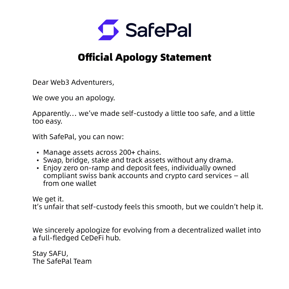 SafePal - Crypto Wallet tweet media