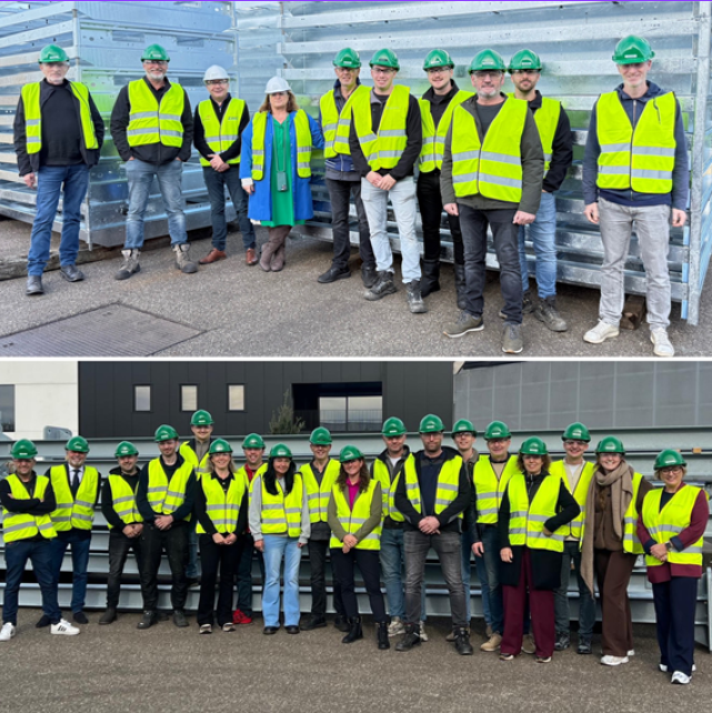 hulsbosch_bv's tweet photo. Vorige week brachten wij samen met onze klanten een bezoek aan onze verzinkpartner  ZINQ. Een leerzame en inspirerende dag vol interessante inzichten in het verzinkproces en duurzame toepassingen.
Het was leuk om deze ervaring samen te delen! https://t.co/NNkyYGAzLv