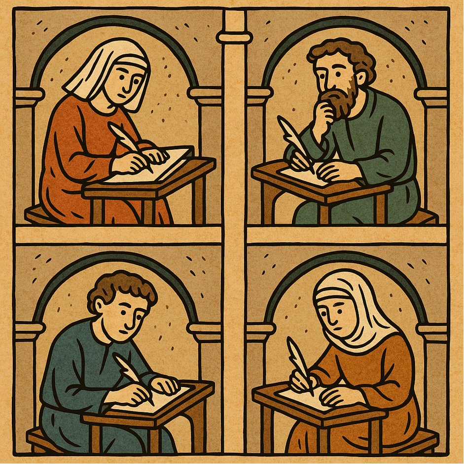 KnowStudents's tweet image. Co-writing in the humanities = challenge + growth. 🤝✍️
 Merging styles &amp;amp; theories isn’t easy, but shared thinking expands scholarship. Collaboration doesn’t dilute research - it deepens it. 🌱📚
 #Humanities #AcademicWriting #Collaboration