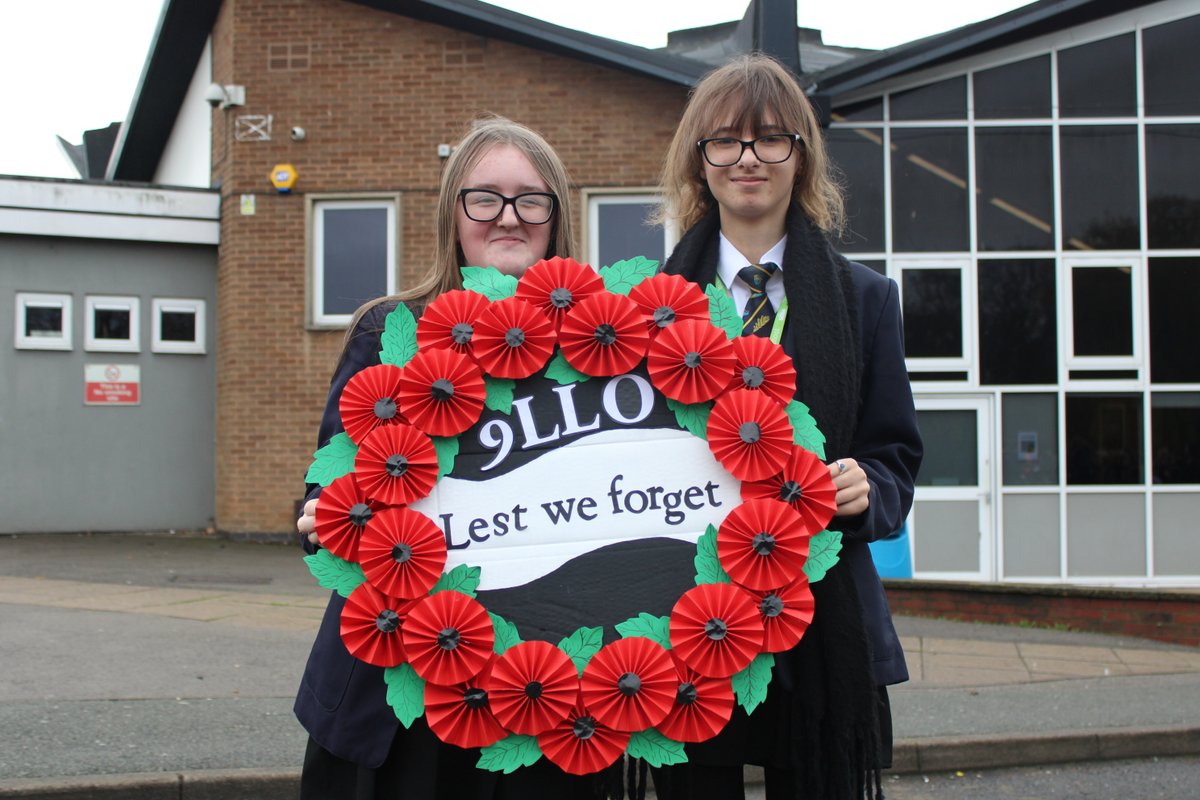 WinstanleySch's tweet image. During our Remembrance Event, the Reveille was played by Mr Greenwood, wreaths were created by our students and laid by our flagpoles, making it a moving tribute. 
Thank you all. 
#LestWeForget #supportingothers #Community